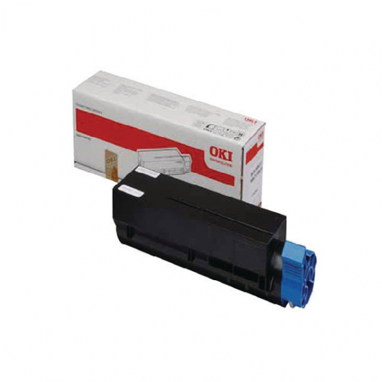 Oki MB461/471/491 Black Original Toner Cartridge (44574802) 